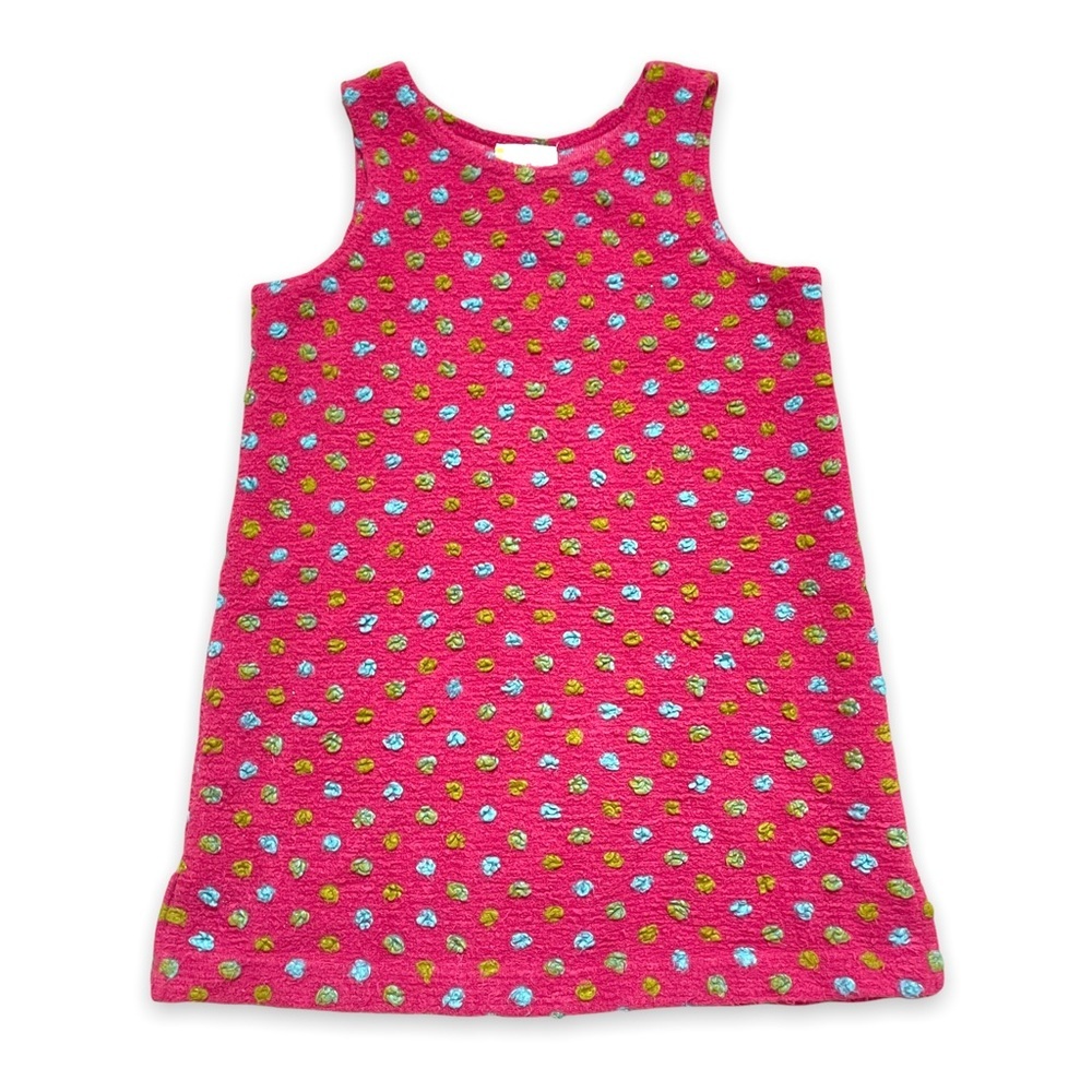 Hanna Andersson Girl's Multi-Color Swiss Polka Dot Dress Size 100